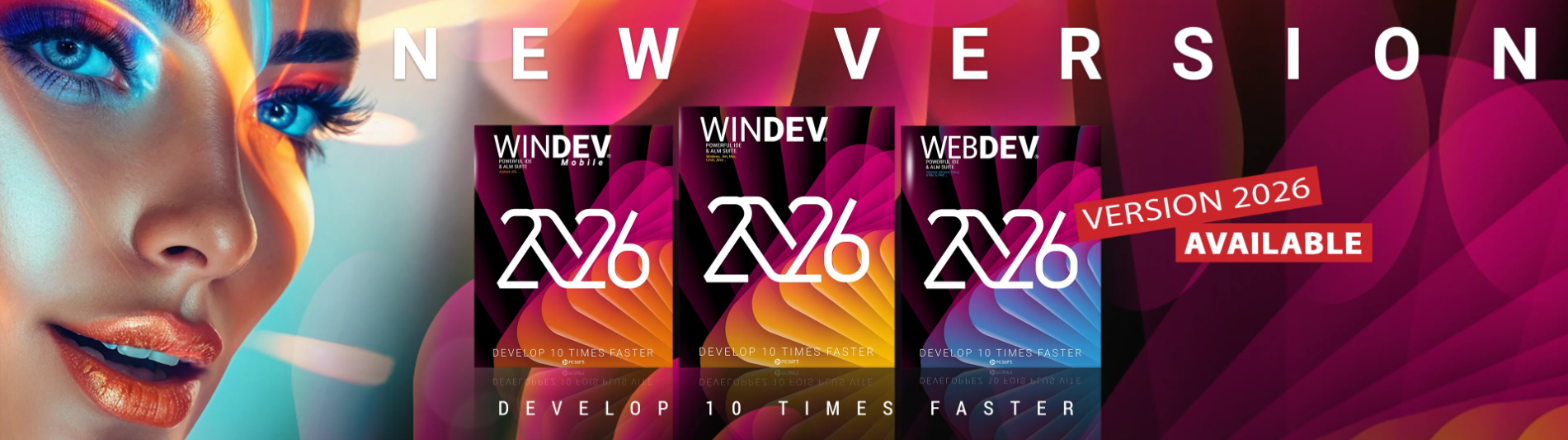 WINDEV, WINDEV Mobile and WEBDEV Version 2026 available
